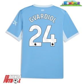 Manchester City Josko Gvardiol #24 Primera Equipación 2026-27 Manga Corta